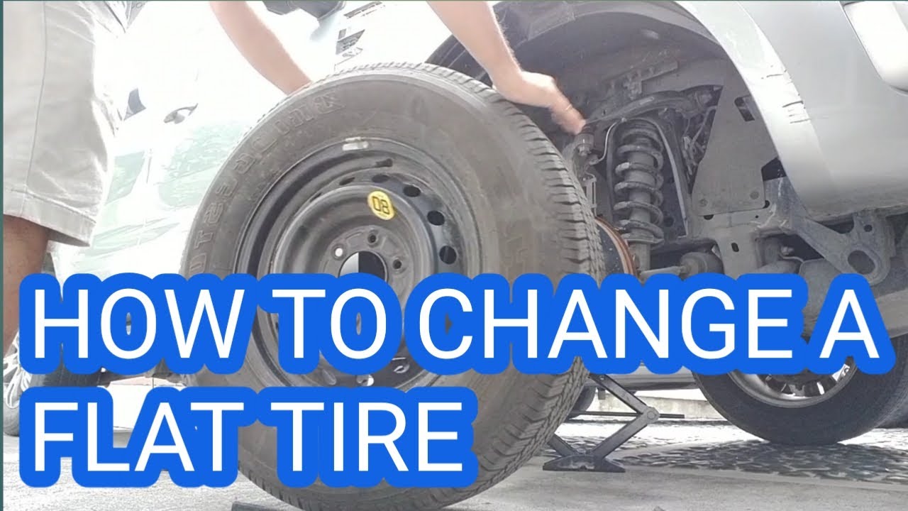 how to change flat tire how to change flat tire