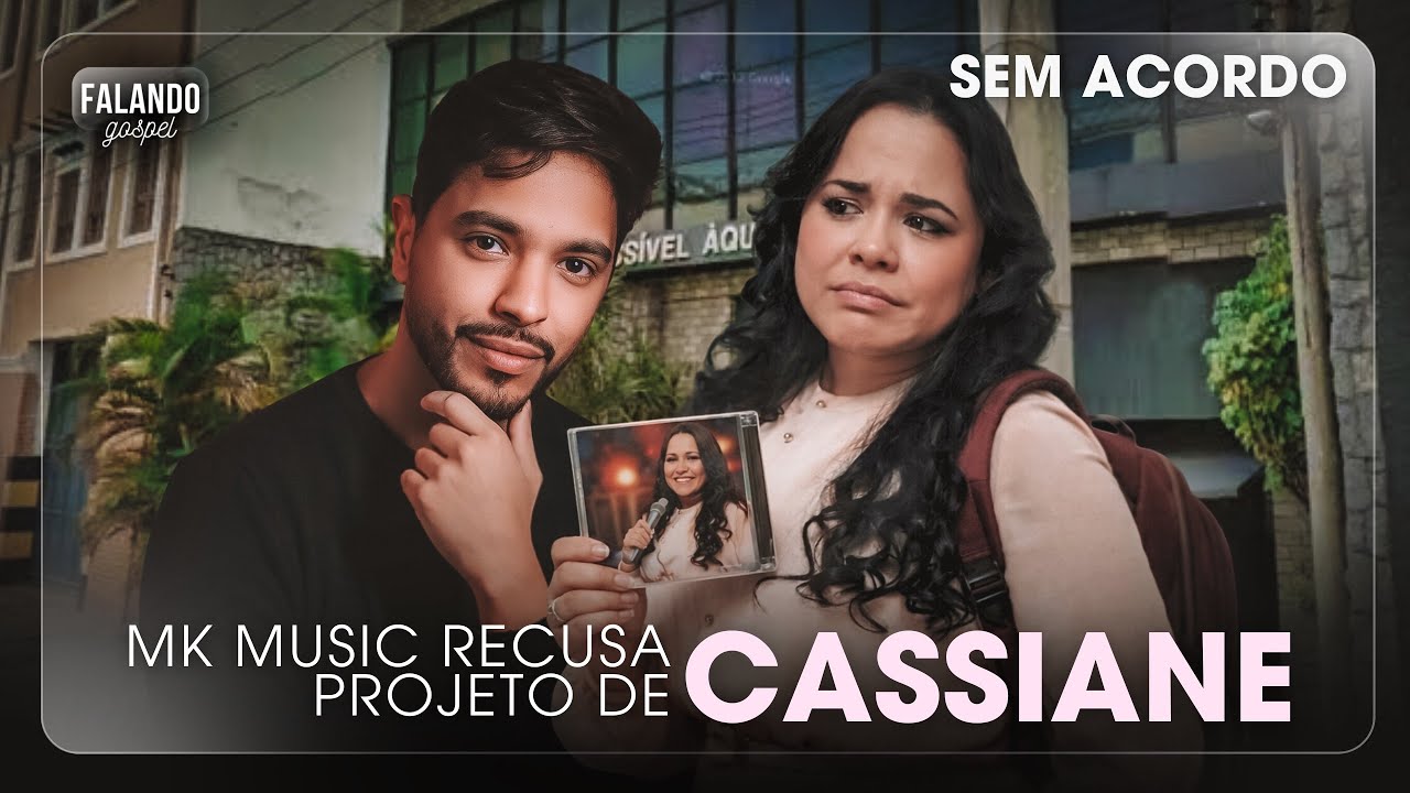 Cassiane sai da MK Music pela 2ª vez e prepara novo álbum