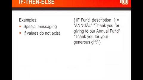 Receipting in Blackbaud