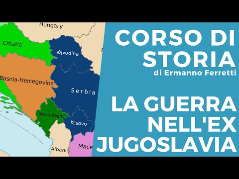 La guerra nell&rsquo;ex Jugoslavia