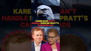 Karen Bass CAN’T HANDLE Spencer Pratt’s Campaign Ads! 🔥 #losangeles #funnyfails #shorts