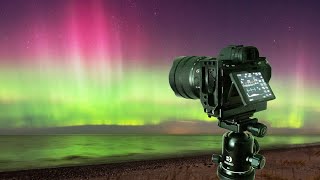 INCREDIBLE NORTHERN LIGHTS SHOW in DENMARK! - 2023-03-27