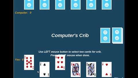 "Super" Cribbage game written in TCL/TK. (homebrew arcade)