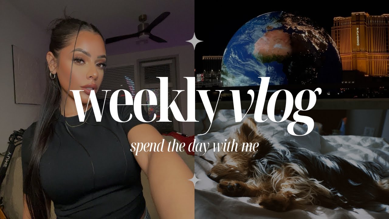 Weekly Vlog | Tesla Crash, Mircroneedling Facial, MSG Sphere + More!