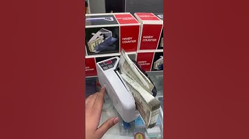 Portable note counting machine
