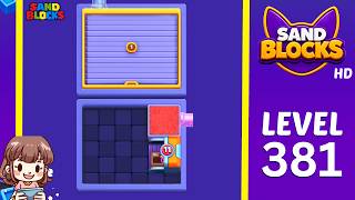 Sand Blocks Level 381 Solution Walkthrough