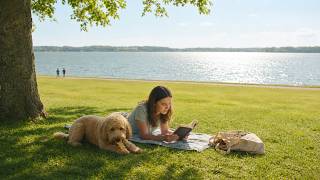 Lakeside Reading with Soft Grooves - 1 Hour of Acoustic Groove