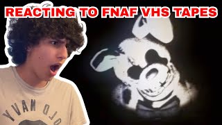 The Most DISTURBING FNAF VHS Tapes... | Halloween Special