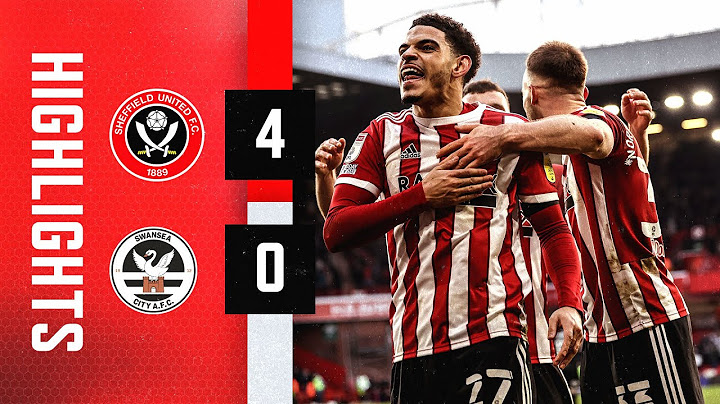 Sheffield United 4-0 Swansea | EFL Championship highlights | George Baldock rocket Gibbs-White goals