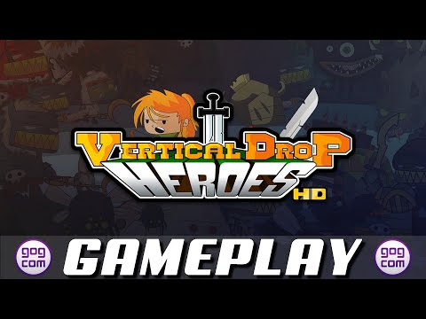 Vertical Drop Heroes HD | PC HD Gameplay | GOG.COM