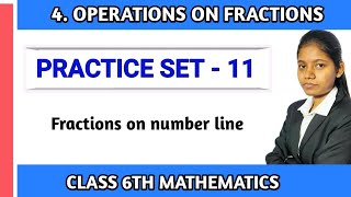 Famous Fractions on number line | practice set 11 class 6th maths Profile
