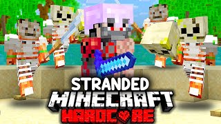 100 Players Simulate STRANDED Hunger Games in Minecraft...
