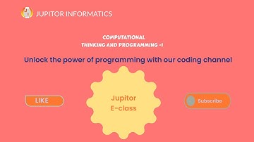 Class 11th Computational thinking and programming -1(Part-1) | | Computer science CBSE | Python