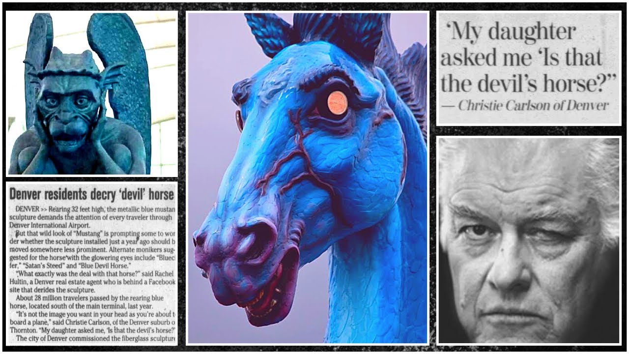 Blucifer Demon Horse and the Death of its Creator | Denver Airport