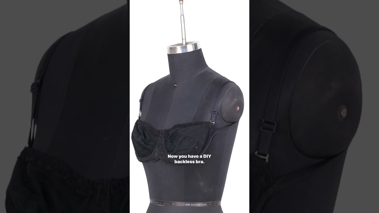 DIY backless bra! WHAT!? - YouTube DIY backless bra! WHAT!? - YouTube