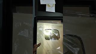 Golden Play Button Unboxing || Thank You To All For You ||YouTube Creator Awards.