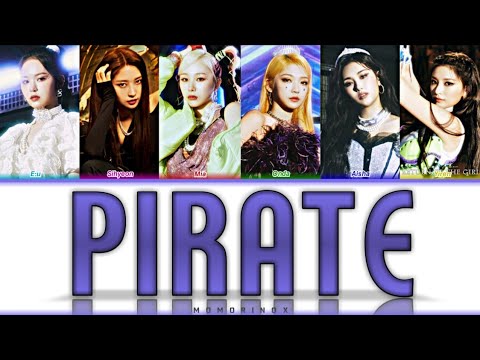 EVERGLOW - PIRATE // KOLAY OKUNUŞ + COLOR CODED [EASY LYRICS] * MOMORINQX