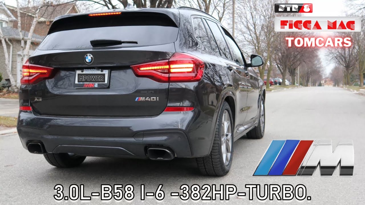 X3 M40i EXHAUST & LAUNCH TOMC & SFM