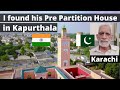 Finding a Pakistani's pre partition home in Kapurthala Indian Punjab - Kapurthala City Tour Motovlog