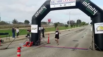 Tommy Scott Memorial 5K/10K LAX Run -  Overall 1st Place Winner 5K (E. Galvan)