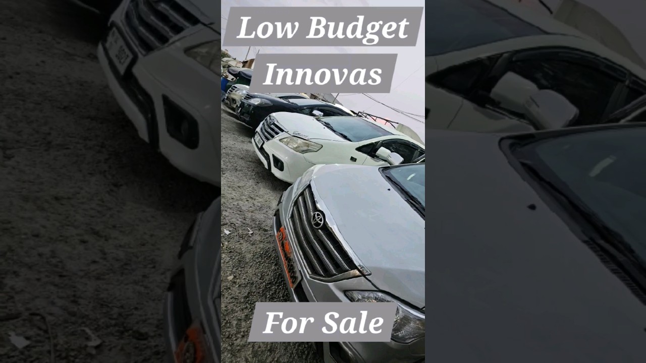 Low budget Innova cars for sale in Mumbai 