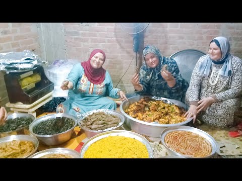 نخرج من تجهزات البيت على الافراح وعملنا احلى وجبات ونشوف ام العريس عملت ايه فينا لما شافت الاكل