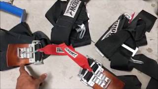 Turbo EP3 Roll Bar & Race Harness Install