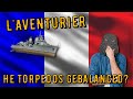 World of Warships Legends - L'AVENTURIER - Tier 7 - HE TORPEDOS gebalanced? [deutsch/ gameplay]