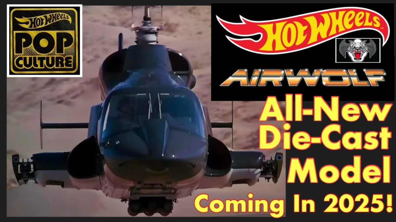 Hot Wheels Finally Releases A New Airwolf Model In 2025