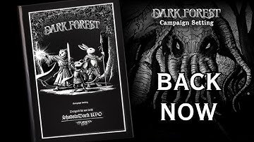 Dark Forest: Redwall Meets 1E in a Shadowdark World! | Live on Kickstarter Now!