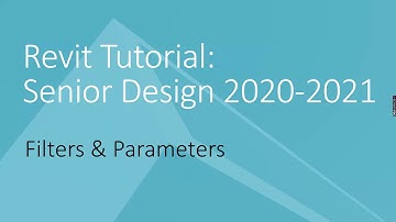 Revit Tutorial: Filters and Parameters