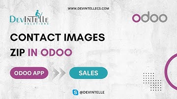 How To Export Contact Images Zip In Odoo