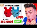 Kupowałem 100 MASKOTEK TITANIC BALLOON CAT i STAŁO SIĘ TO!