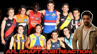 AFL DRAFT 2021 - REACTION