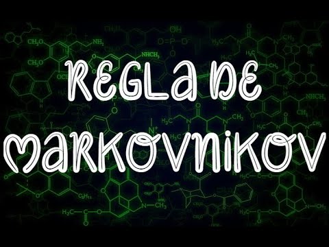 Vídeo: Diferencia Entre La Regla De Markovnikov Y La Anti-Markovnikov