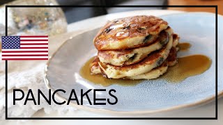 PANCAKES - amerykańskie placuszki / z borówkami lub bez