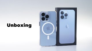 Iphone 13 Pro Unboxing - Sierra Blue