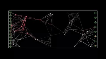 Growing Topology of a Spiking Neural Network