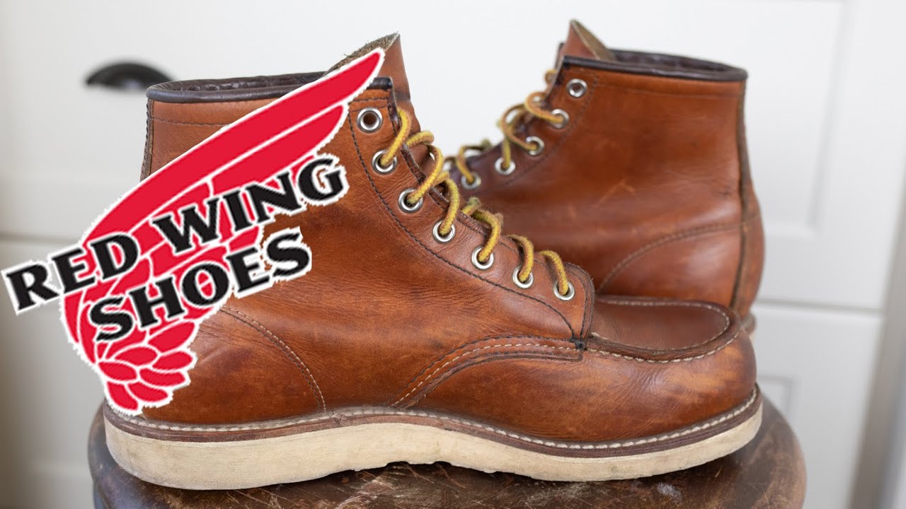 Fragment x red wing 4679 moc toe boots - YouTube