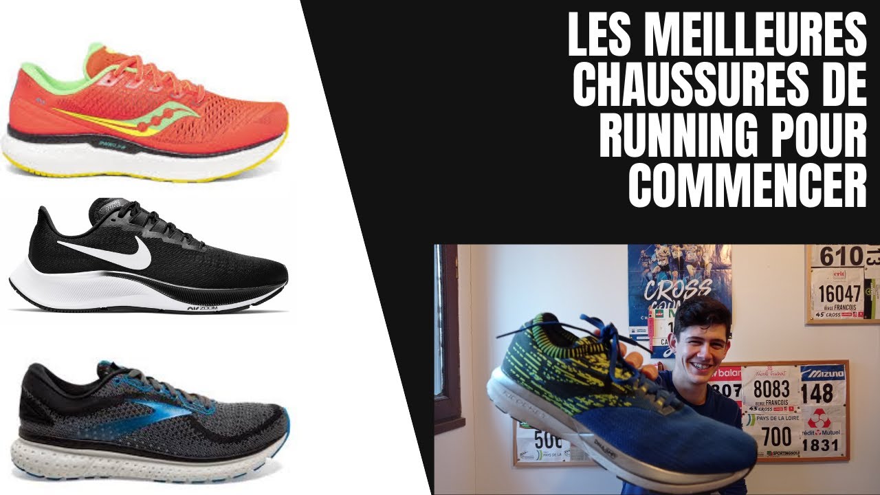 Les 5 MEILLEURES CHAUSSURES pour commencer à courir YouTube