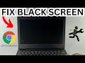 How to Fix Chromebook Black Screen Won't Turn On - 2026
