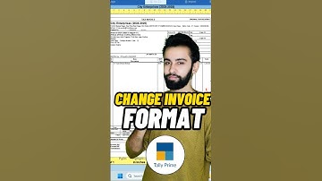 Change Invoice Format in Tally Prime  | Tally Prime Advance Feature | Tally Prime Tips and Tricks