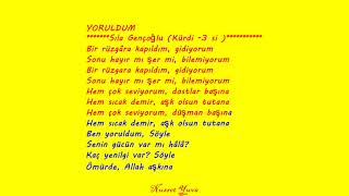 Yoruldum (Karaoke) Resimi