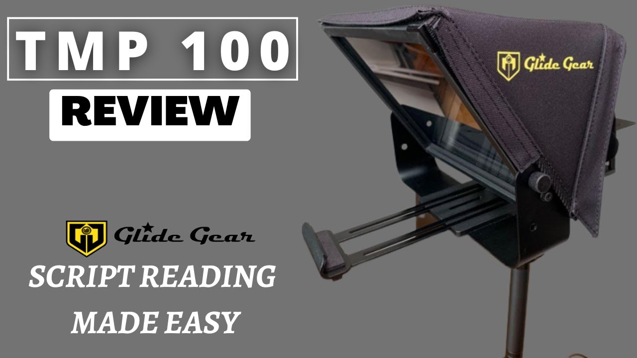 Glide Gear TMP100 Teleprompter Review Must Grab For Content Creators