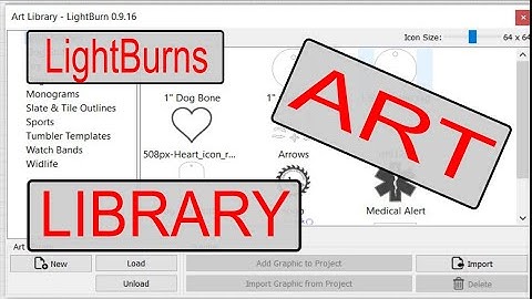 LIghtBurns Art Library