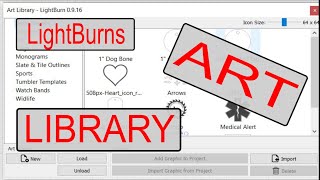 LIghtBurns Art Library
