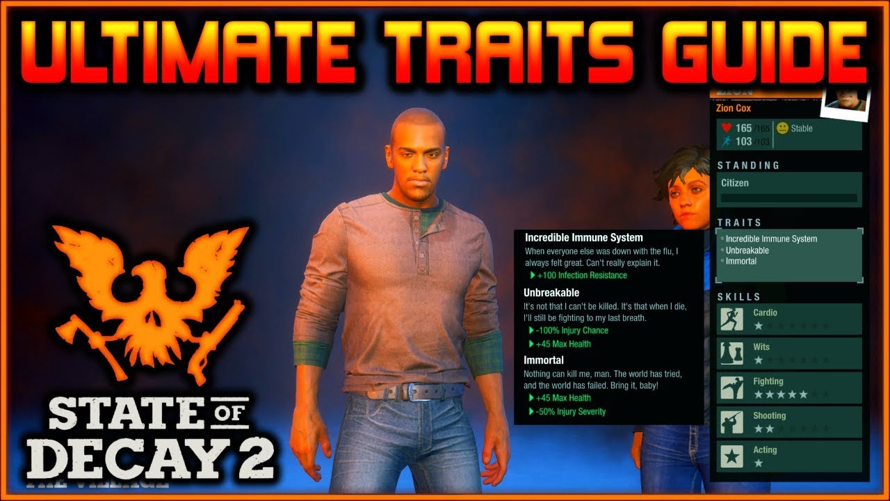 State of Decay 2: Traits and Their Effects – An Epic Undertaking
