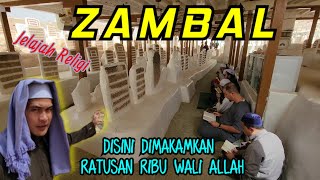 Di sinilah Inti Ke-Sakral-an Kota Tarim, (Zambal) makam Puluhan Ribu Wali Allah