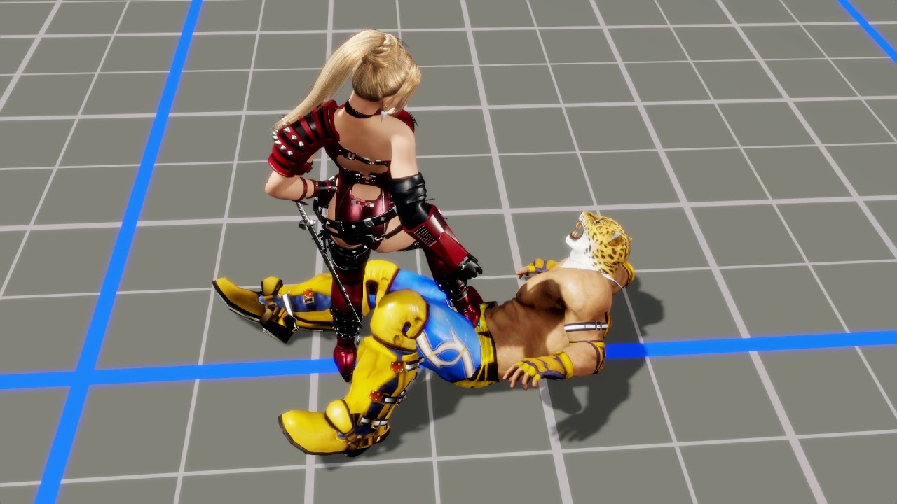 Rachel Stomp on King - DOA 6 Bara KumaRyona