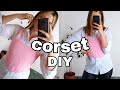 DIY CORSET TOP - cómo hacer un corset *PASO A PASO